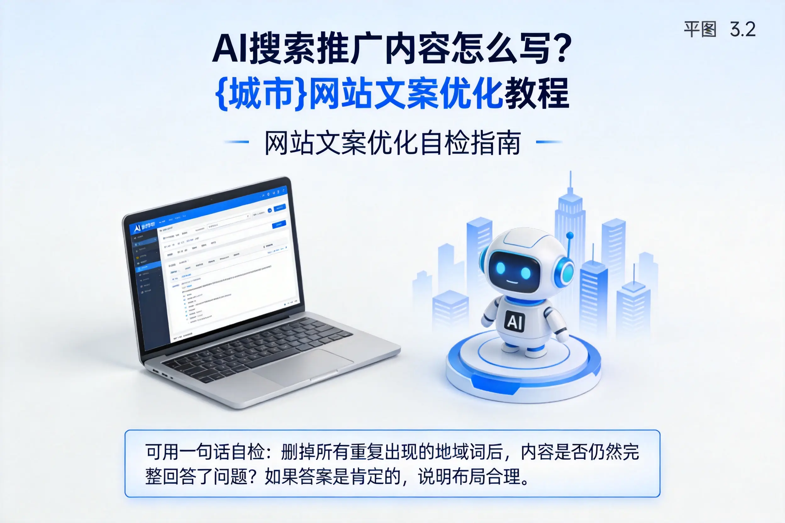 AI搜索推广内容怎么写？拉萨网站文案优化教程