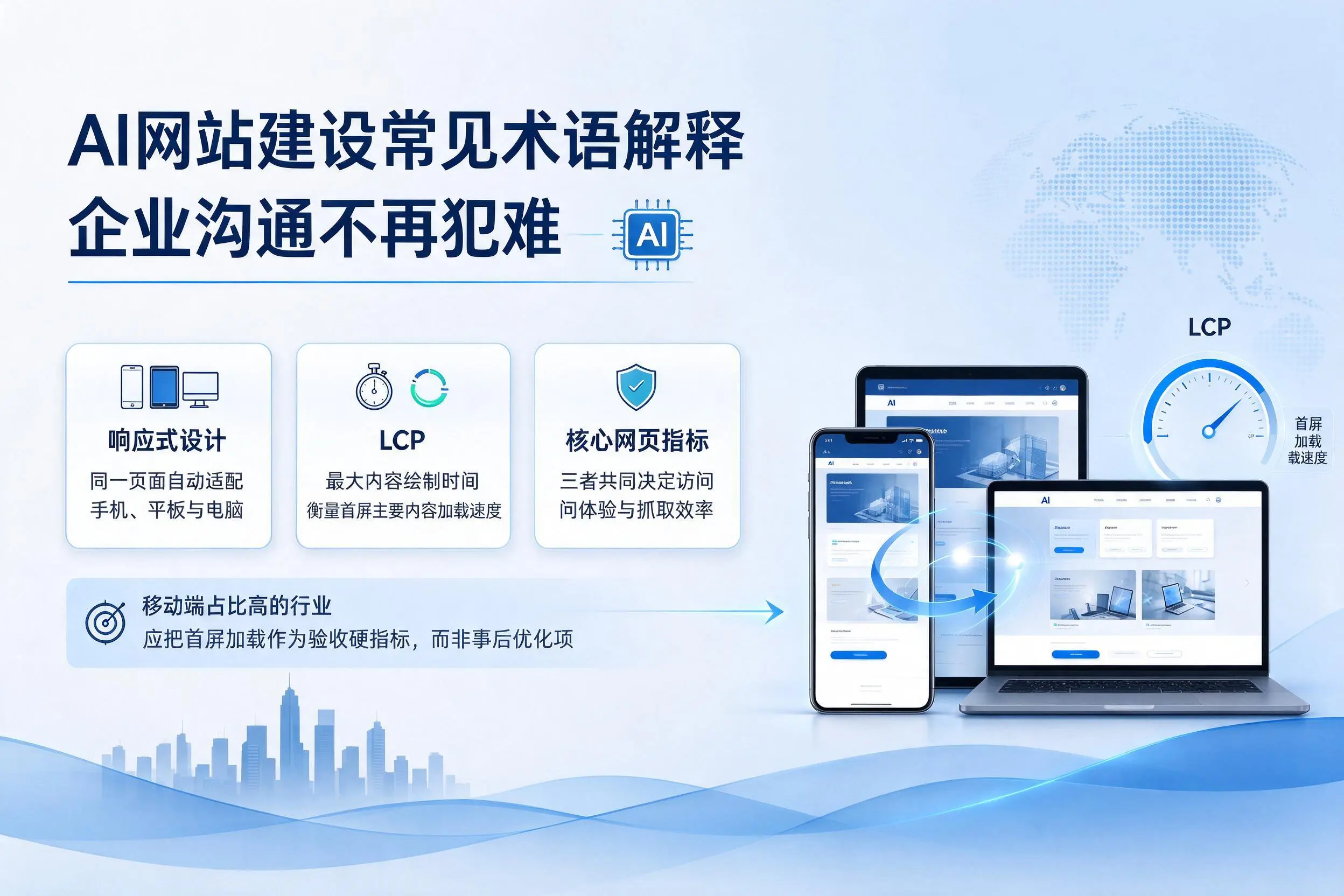 AI网站建设常见术语解释,拉萨企业沟通不再犯难